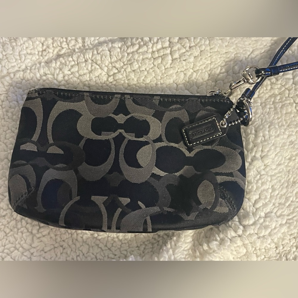 Coach Black Wristlet - Picture 4 of 6
